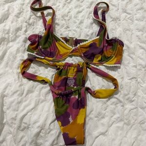 Bamba swim bikini worn size s both